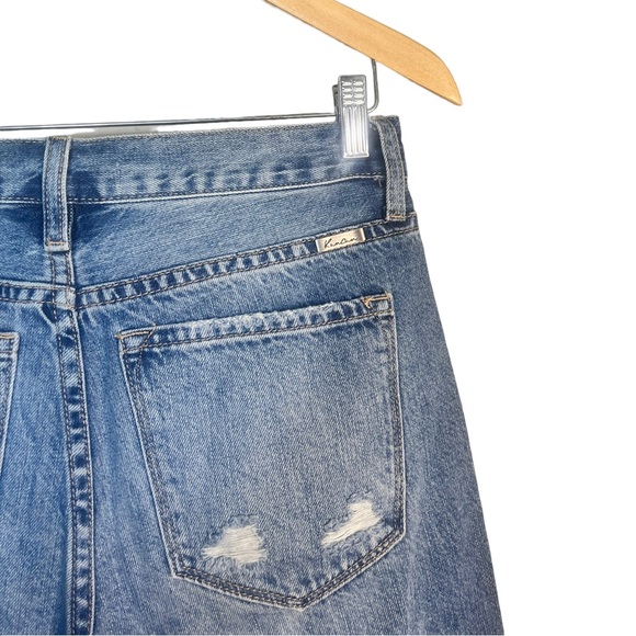 KanCan Cropped Ankle Straight Leg Jeans - Picture 5 of 8